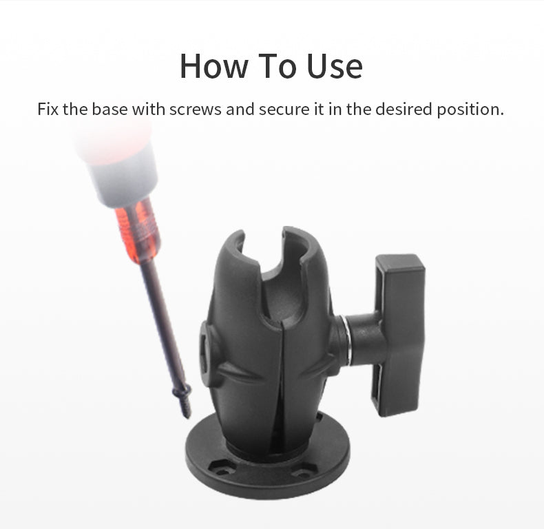 VINmounts Apply to 8-14" Rugged Tablet Holder with Rotating Adjustment for Car Dashboard Smart Terminal Tablet Mount