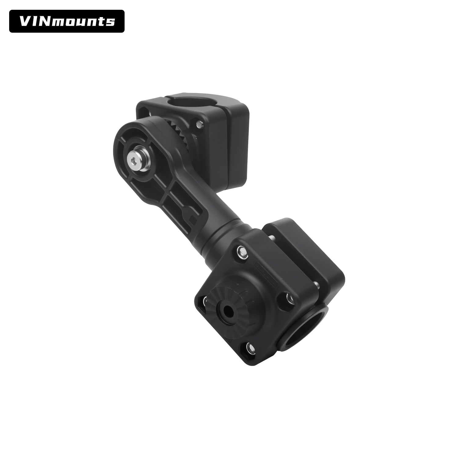 VINmounts 0 Degree Pole Mount for Lowrance Active Target 2 Transducer, Corrosion-Resistant Holder for Boat Fishfinder VIN-TYQ-FD01-AT