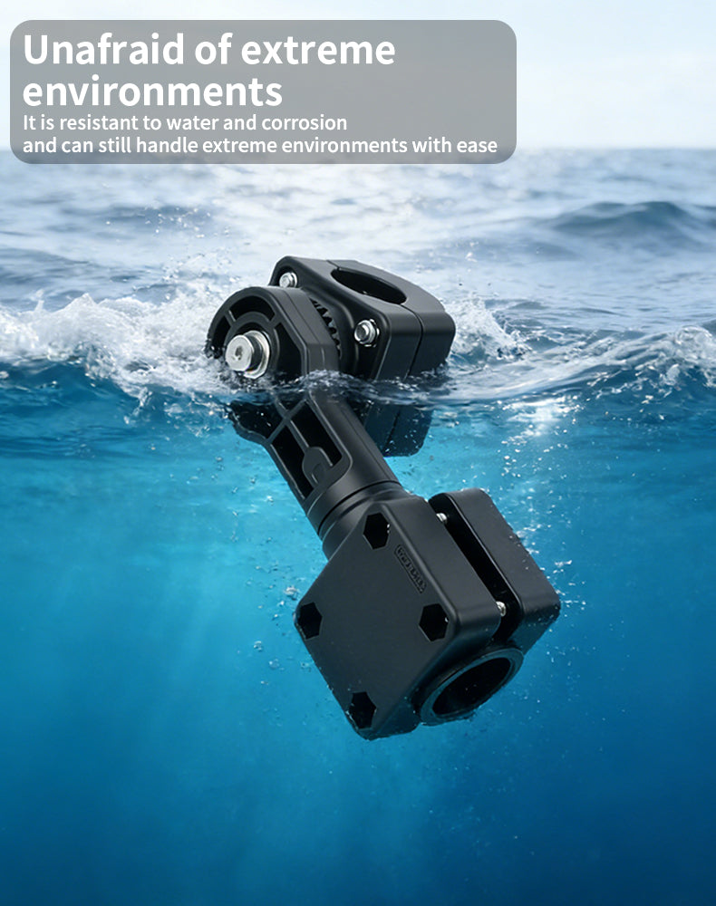 VINmounts 0 Degree Pole Mount for Lowrance Active Target 2 Transducer, Corrosion-Resistant Holder for Boat Fishfinder VIN-TYQ-FD01-AT